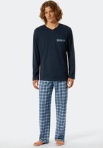 Schiesser – Comfort Fit – Pyjama – 176811 – Dark Blue - 62