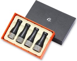 Sigarenhouders Zwart - 4 Stuks - Sigarenpijp - Sigaren Accessoires - Sigaar Houder - Geschenkdoos - Professionele Set - Sigaar Huls
