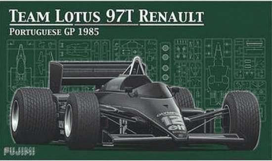 Lotus 97T Fujimi Formule 1 modelbouw pakket 1:20