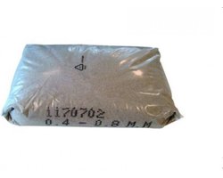 Filterzand 25kg 0,7 - 1,2 - voor zandfilter - zandfilter systeem - filter materiaal