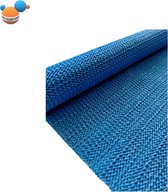 Anti slip mat blauw 30 x 150 cm | Most Valuable Asset products | Rubber mat blauw | Ideaal voor la of lade, onder tapijt of badmat, vloer, of dienblad | Grip mat tegen schuiven en