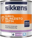 Sikkens-Rubbol-BL Rezisto Satin-Ral 9010 Gebroken Wit-1 liter