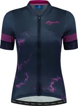Rogelli Marble Fietsshirt - Korte Mouwen - Dames - Blauw, Roze - Maat XL