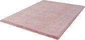 Karpetje Heaven - Vloerkleed – Vloer kleed - Tapijt – Karpet - Hoogpolig – Super zacht - Fluffy – Shiny - Silk look -  160x230 – Roze