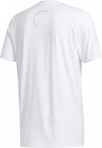 adidas Performance Dame Logo T-shirt Mannen wit 4XL