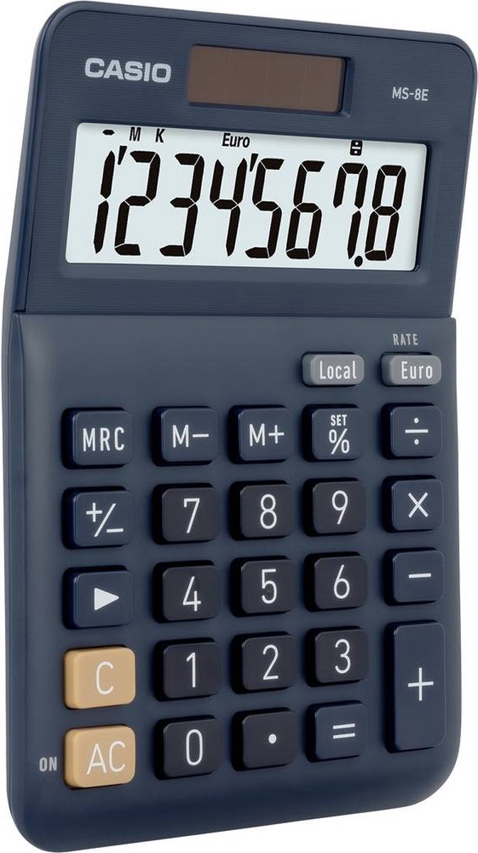 Casio calculatrice de bureau MS-120EM bleu