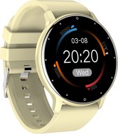Qarano Excellence Pro Smartwatch - Smartwatch Heren - Smartwatch Dames - Bel Notificatie - Bericht Notificatie - Activity Tracker - Bloeddruk Meter en Stappenteller - Verbrande Cal