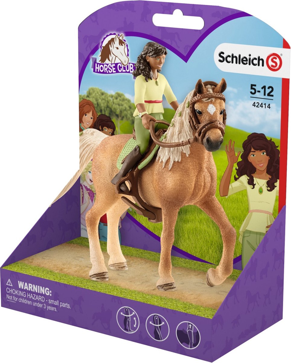 Schleich Sarah et Mystery - Horse Club Schleich - Le Paturon