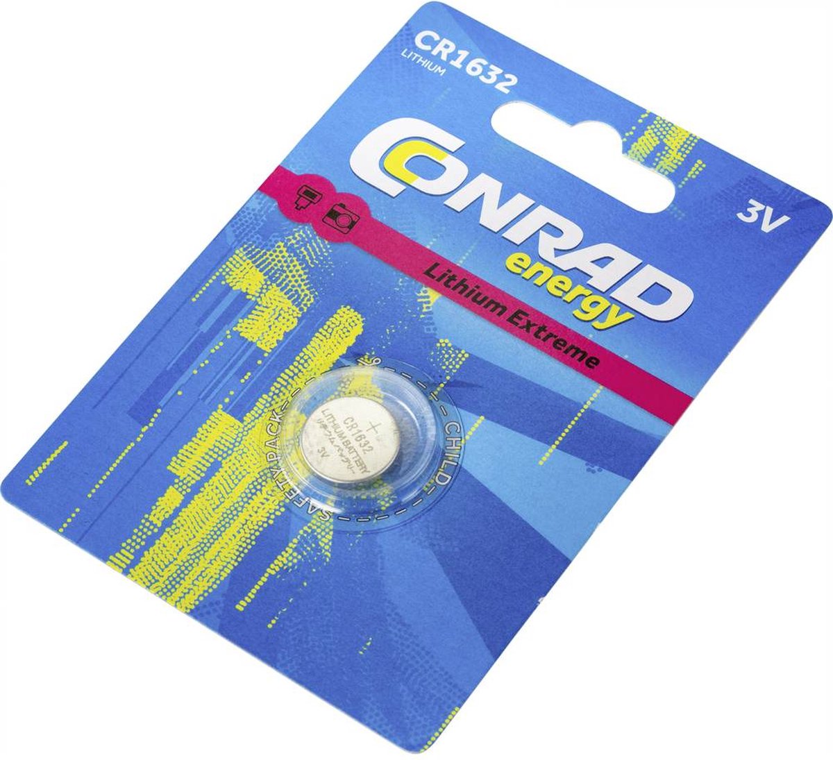Pile Knoopcel lithium CR1632 3 V 130 mAh Conrad energy CR1632 1 pc(s ...