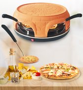 Qualitá Pizza Oven 6 Personen Incl. spatels - Gourmetstel