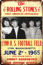 Signs-USA - Concert Sign - metaal - Rolling Stones - 1965 - 30 x 40 cm