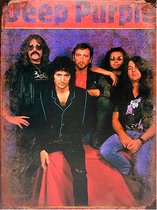 Signs-USA - Muziek Sign - metaal - Deep Purple - Band - 30 x 40 cm