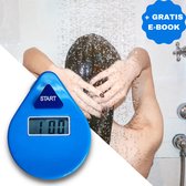 douchetimer - Douche Timer - Shower Timer - Douchetijd - Gratis ebook - Bespaar Energie en Water - Douchetimer - Douchetijd verminderen - Douchewekker - Douche Klok - Spatwaterdicht