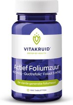 Vitakruid / Actief Foliumzuur 400 mcg - 100 tabletten