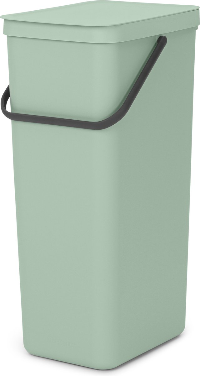 Goedkoopste Brabantia Sort & Go Prullenbak - 40 liter - Jade Green
