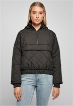 Urban Classics Pullover Jas -L- Oversized Diamond Quilted Zwart