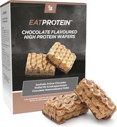 Eat Protein Chocolade Smaak Proteïne Wafels 5 x 41.9g – Gezonde Snack Bevat 15g Proteïne Per Portie
