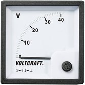 Analoog inbouwmeetapparaat VOLTCRAFT AM-72x72/40V 40 V N/A