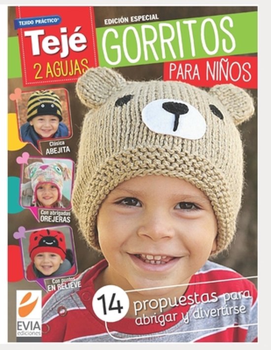 Tejido - Gorros- Gorritos para niños 2 agujas - cover