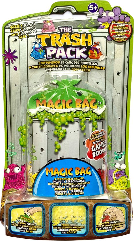 The Trash Pack Magic Bag, inclusief 3 trashies | bol.com
