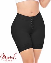 MARIAE | Short FC302 High Hook Closure Zwart L Shapewear Broekje