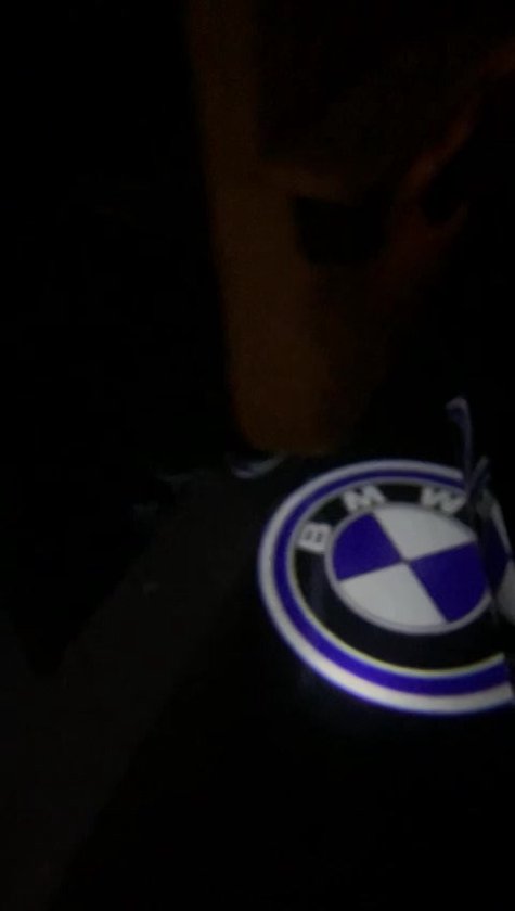 Projecteur de logo BMW - Éclairage de voiture - Intérieur de voiture - Set  de 2 