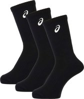 ASICS Cotton Crew Sock 3043A035-001, Unisex, Zwart, Sokken, maat: 35-38