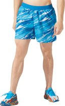 ASICS Color Injection 5IN Short 2011C044-002, Mannen, Blauw, Shorts, maat: L