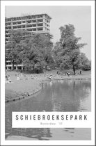 Walljar - Schiebroeksepark '57 - Zwart wit poster