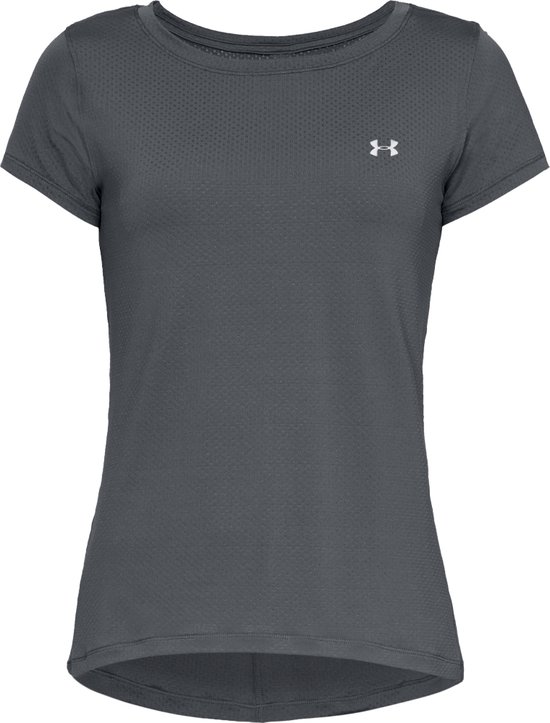 Under Armour HG Armour SS Dames Sportshirt - Maat S