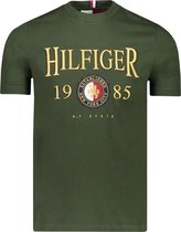 Tommy Hilfiger T-shirt Groen voor heren - Lente/Zomer Collectie