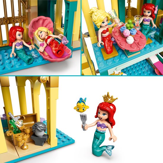 LEGO Disney Kleine Zeemeermin Ariëls Onderwaterpaleis - 43207