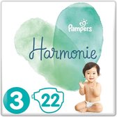 2x Pampers - Harmonie Maat 3 (22 stuks/doos)