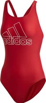 adidas Performance Fit Suit Bos Gn badpak Vrouwen rood 40