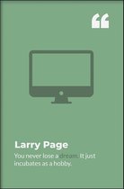 Walljar - Larry Page - Muurdecoratie - Poster