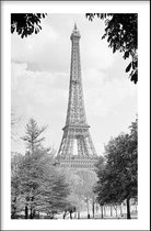 Walljar - Eiffel Tower '37 - Muurdecoratie - Poster met lijst
