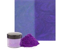 Pourpoxy pig Violet Purple Metallic pigmentpoeder - Epoxy kleurstof 10 gram