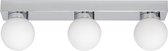 Light Your Home Designer's Lightbox Shades Plafondlamp - Modern - Metaal - 3xGU10 - Woonkamer - Eetkamer - Wit