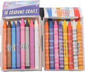 Crayola-Crayons  32 x Gekleurde waskrijtjes Gifvrij