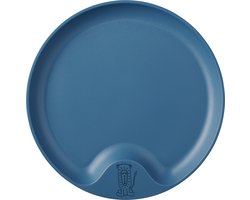 Mepal Mio kinderbord – Magnetronbestendig – Met greep – Kinderservies – Deep blue