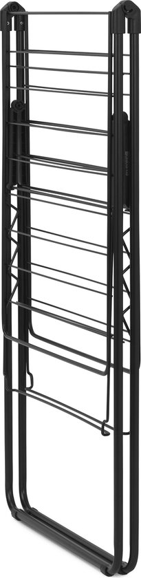 Brabantia HangOn Séchoir à linge - 20 mètres - Matt Black