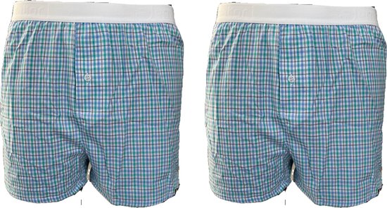 Embrator mannen Boxershorts 2-stuks geruit