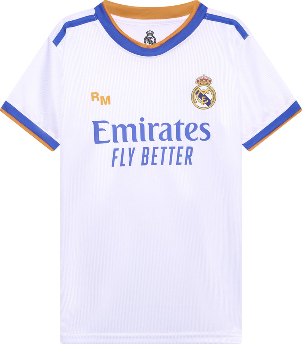 Onverbiddelijk Verdachte in stand houden Real Madrid thuis shirt 21/22 - Voetbalshirt voor heren - Officieel Real  Madrid... | bol.com