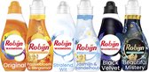 Bol.com Robijn Perfect Match Stralend Wit Black Velvet en Color Wasmiddel - en Wasverzachter Pakket - 6 stuks - Voordeelverpakking aanbieding