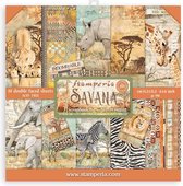 Stamperia Savana 6x6 Inch Paper Pack (SBBXS11)