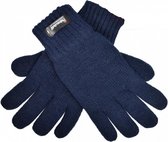 handschoenen gebreid thinsulate acryl navy maat XL/XXL