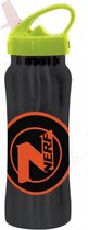 drinkbeker junior RVS zwart/groen 580 ml