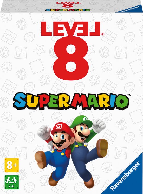 Afbeelding van het spel Ravensburger Nintendo Super Mario Level 8 - Kaartspel