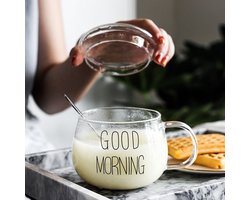 Groot glas "Good morning" - 350ml Image