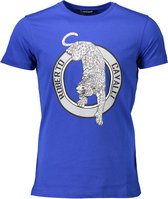 Roberto Cavalli T-shirt Blauw M Heren